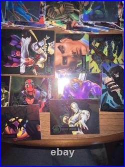 1995 Fleer Marvel Card Lot 33 Holographic Cards 1995 Fleer Marvel Card Lot 33 Holographic Cards