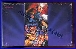 1995 Fleer Marvel Masterpieces Card Set Wax Pack Box Comic Masterpiece