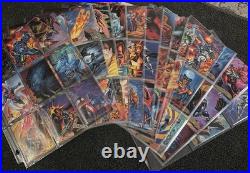 1995 Fleer Marvel Masterpieces Complete Set (151 Cards)