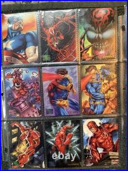 1995 Fleer Marvel Masterpieces Complete Set (151 Cards)