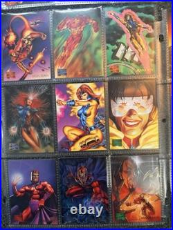 1995 Fleer Marvel Masterpieces Complete Set (151 Cards)