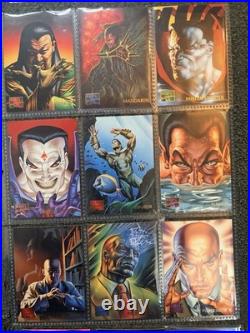 1995 Fleer Marvel Masterpieces Complete Set (151 Cards)
