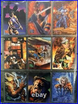 1995 Fleer Marvel Masterpieces Complete Set (151 Cards)