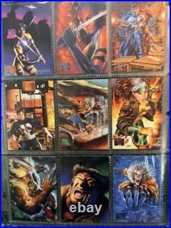 1995 Fleer Marvel Masterpieces Complete Set (151 Cards)