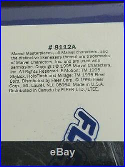 1995 Fleer Marvel Masterpieces Factory Sealed 36 Pack Box