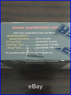 1995 Fleer Marvel Masterpieces Factory Sealed 36 Pack Box