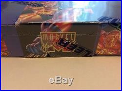 1995 Fleer Marvel Masterpieces Factory Sealed Box 36 Packs Free Shipping