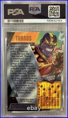 1995 Fleer Marvel Metal #19 Thanos PSA 10 GEM MT