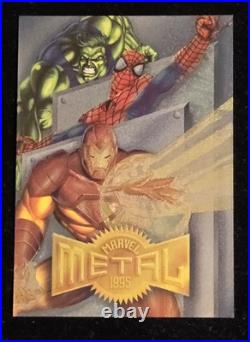 1995 Fleer Marvel Metal (71) CARD BOX LOT NM TO NRMT-MT PACK FRESH