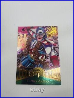 1995 Fleer Marvel Metal COMPLETE 138 Foil Base Card Set