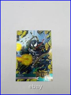 1995 Fleer Marvel Metal COMPLETE 138 Foil Base Card Set