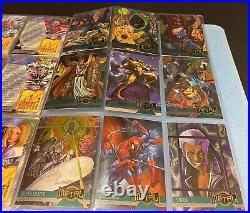 1995 Fleer Marvel Metal Complete Base Set of 138 Trading Cards Higher Grade set