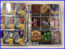 1995 Fleer Marvel Metal Complete Base Set of 138 Trading Cards W Binders, pages