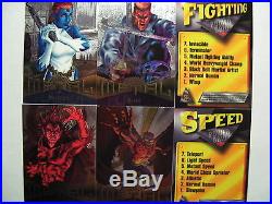1995 Fleer Marvel Metal Complete Master Set NM/M