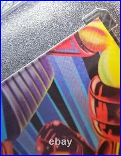 1995 Fleer Marvel Metal Foil Base Trading Card #23 Iron Man NM-M