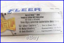 1995 Fleer Marvel Metal Inaugural Edition Factory Sealed Box 36-Packs #291