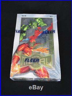 1995 Fleer Marvel Metal Inaugural Edition Factory Sealed Box 36-Packs Flashers