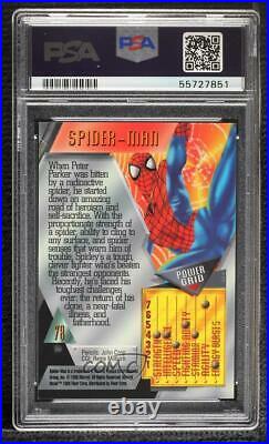 1995 Fleer Marvel Metal Spider-Man #78 PSA 10 GEM MT 0nr3