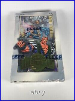1995 Fleer Marvel Metal Trading Card Box Sealed (36 Packs) Inaugural Edition