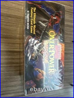 1995 Fleer Marvel OVERPOWER 12 Starter Decks Factory Sealed Trading Card Box