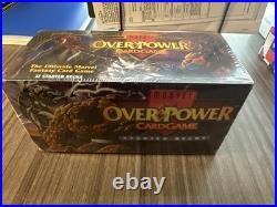 1995 Fleer Marvel OVERPOWER 12 Starter Decks Factory Sealed Trading Card Box