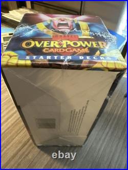 1995 Fleer Marvel OVERPOWER 12 Starter Decks Factory Sealed Trading Card Box