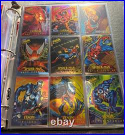 1995 Fleer Ultra Spider Man Nearly Complete Full Collection+GWeb Holo Chromium