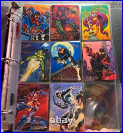 1995 Fleer Ultra Spider Man Nearly Complete Full Collection+GWeb Holo Chromium