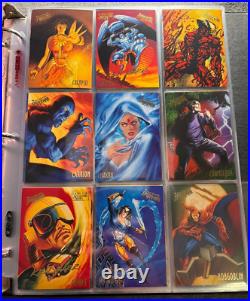 1995 Fleer Ultra Spider Man Nearly Complete Full Collection+GWeb Holo Chromium