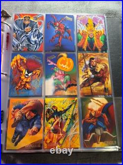 1995 Fleer Ultra Spider Man Nearly Complete Full Collection+GWeb Holo Chromium