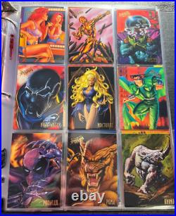1995 Fleer Ultra Spider Man Nearly Complete Full Collection+GWeb Holo Chromium