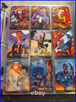 1995 Fleer Ultra Spider Man Nearly Complete Full Collection+GWeb Holo Chromium