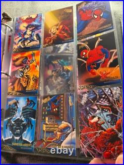 1995 Fleer Ultra Spider Man Nearly Complete Full Collection+GWeb Holo Chromium