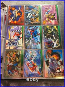 1995 Fleer Ultra Spider Man Nearly Complete Full Collection+GWeb Holo Chromium