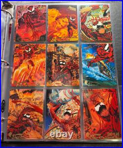 1995 Fleer Ultra Spider Man Nearly Complete Full Collection+GWeb Holo Chromium