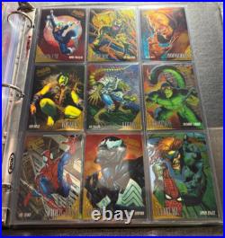 1995 Fleer Ultra Spider Man Nearly Complete Full Collection+GWeb Holo Chromium