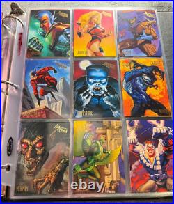 1995 Fleer Ultra Spider Man Nearly Complete Full Collection+GWeb Holo Chromium