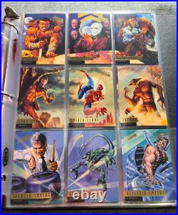 1995 Fleer Ultra Spider Man Nearly Complete Full Collection+GWeb Holo Chromium