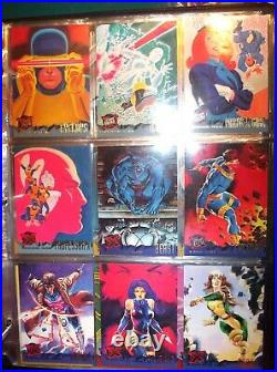 1995 Fleer Ultra X-Men BASE 150 CARD Set! WOLVERINE! SPRING BREAK! MARVEL
