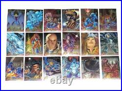 1995 Fleer Ultra X-men Chromium 100 Card Set Marvel Haunted Mansion Deadpool