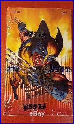 1995 Fleer Ultra X-men Unopened Sealed Box 36 Packs Marvel