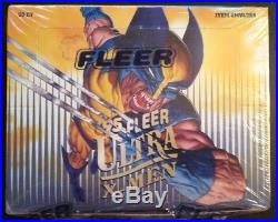 1995 MARVEL FLEER ULTRA X-MEN FACTORY SEALED BOX PLUS 3 PK FREE s&h