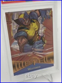 1995 MARVEL UNIVERSE Trading Card WOLVERINE #125 X-MEN graded PSA GEM MINT 10