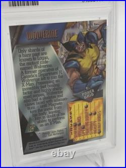 1995 MARVEL UNIVERSE Trading Card WOLVERINE #125 X-MEN graded PSA GEM MINT 10