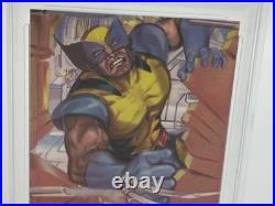 1995 MARVEL UNIVERSE Trading Card WOLVERINE #125 X-MEN graded PSA GEM MINT 10