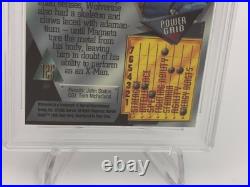 1995 MARVEL UNIVERSE Trading Card WOLVERINE #125 X-MEN graded PSA GEM MINT 10
