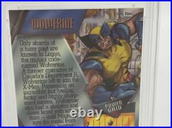 1995 MARVEL UNIVERSE Trading Card WOLVERINE #125 X-MEN graded PSA GEM MINT 10