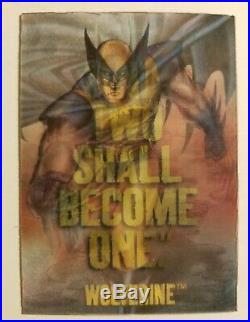 1995 MARVEL Vs DC MIRAGE PROMO CARD Extremely Rare Wolverine-Batman