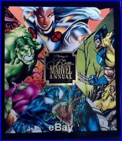 1995 Marvel Flair, Annual Complete Master Sets All Base and Insert Cards +Prints