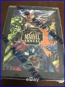 1995 Marvel Flair Annual Factory Sealed Box Rare